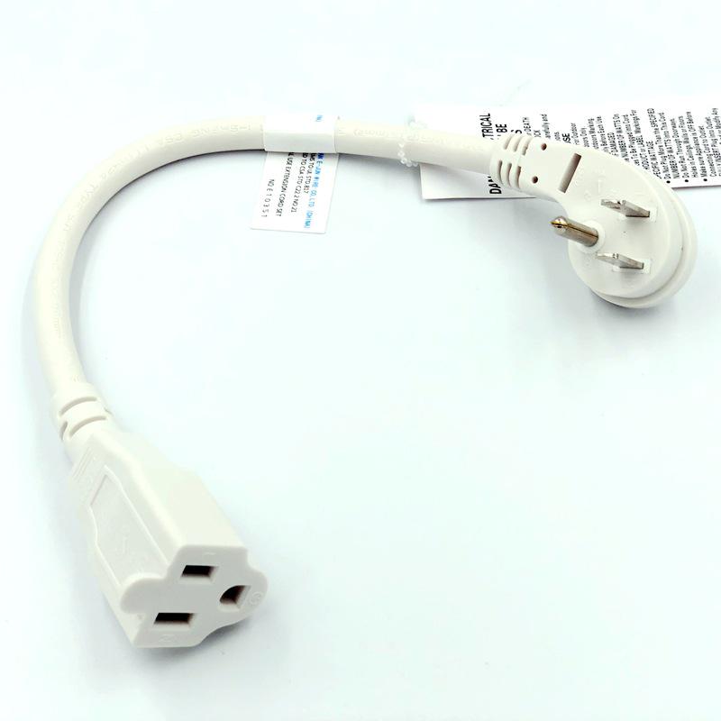 Type C14 to NEMA 5-15R US Standard Three-Pin Female Connector Extension Cord 10A/13A/15A