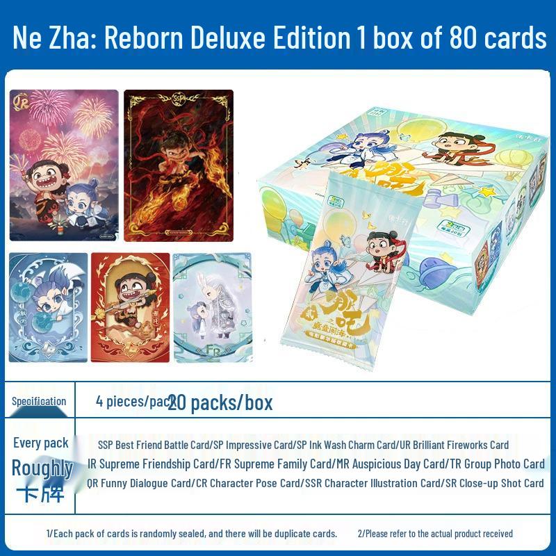 

Если Клуб Нечжа: Коллекционные карточки «Дитя дьявола перерождённый» - с персонажами Нэ Чжа, Ао Бин и Ао Гуан