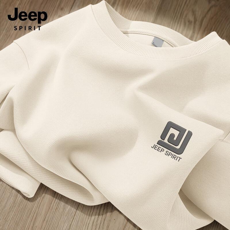 JEEP SPIRIT Men's 2025 Crewneck Logo Sweatshirt