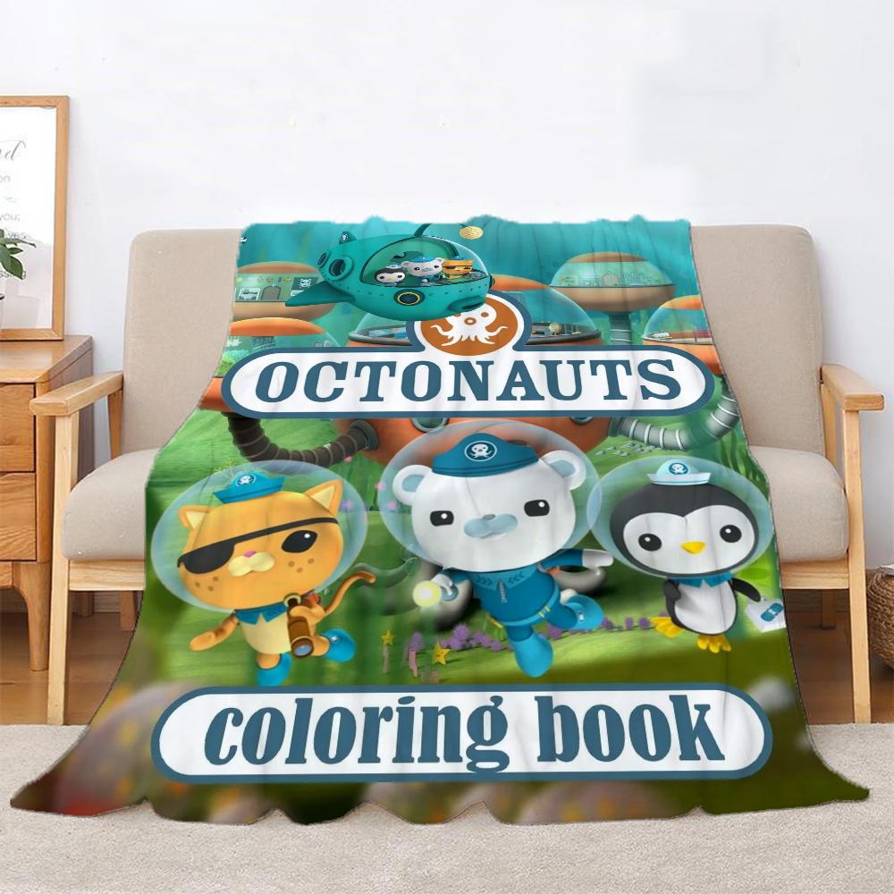 The Octonauts Thermal Blankets for Bed Blanket 150cm X 200cm Knitted Plaid Home Interior Luxury Bedding Beach Towel Throw Knee &