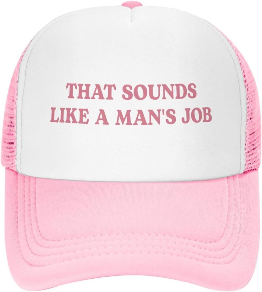 Funny Trucker Hats for Women Hot Pink Funny Gag Baseball Cap for Girls Women Men Hat