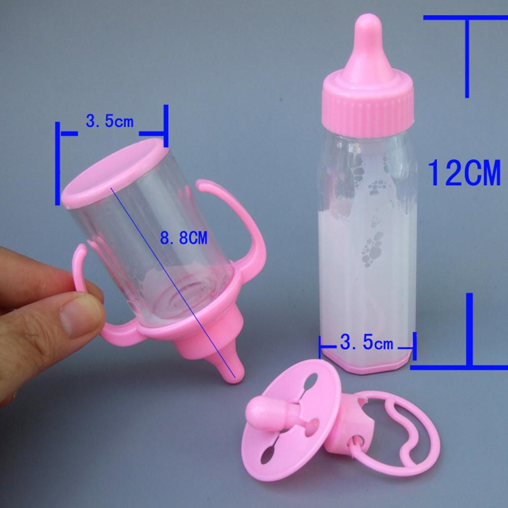 2PCS Magical Bottles Simulation Bottle Toy Plastic Doll Bottles for Children