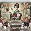 1 Japanese geisha background banner suitable for birthdays festivals parties multiple sizes to choose from
