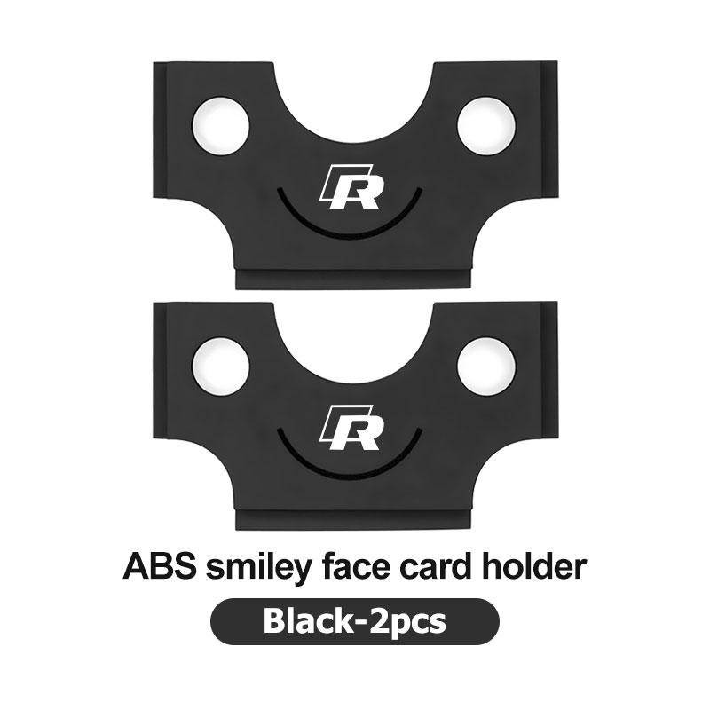 WET1 For Volkswagen VW ABS Car Logo Card Holder Credit Card Storage Case Car Styling Scirocco Passat Polo B5 B6 B7 CC Tiguan Sharan