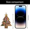 Interesting Character Pendants,Gifts For Family And Friends,Christmas Bookshelf Acrylic Flat Pendant