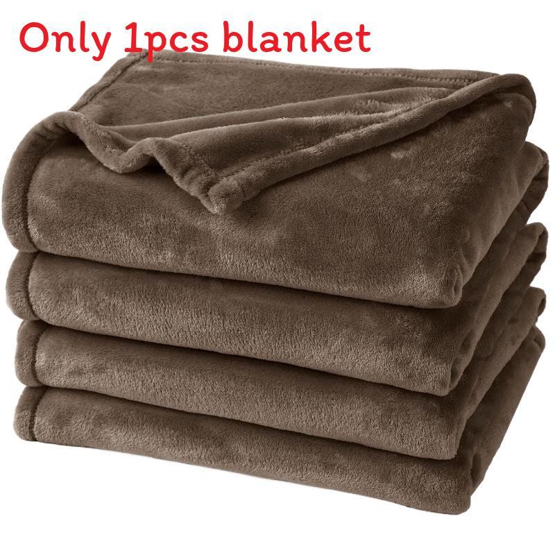 Plush Blanket With Lightweight Design For Living Room Decor