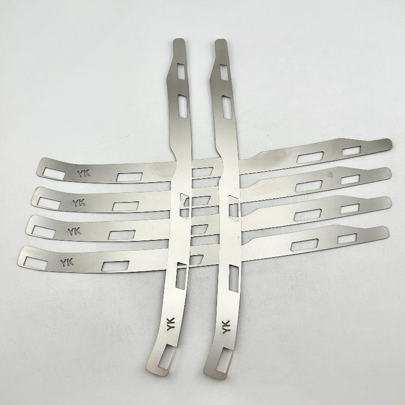 Stainless Steel Front Bumper Trim 2Pcs With Anti Scratch And Rust Proof Perfect For Cruze 2009 To 2014 Exterior Modification