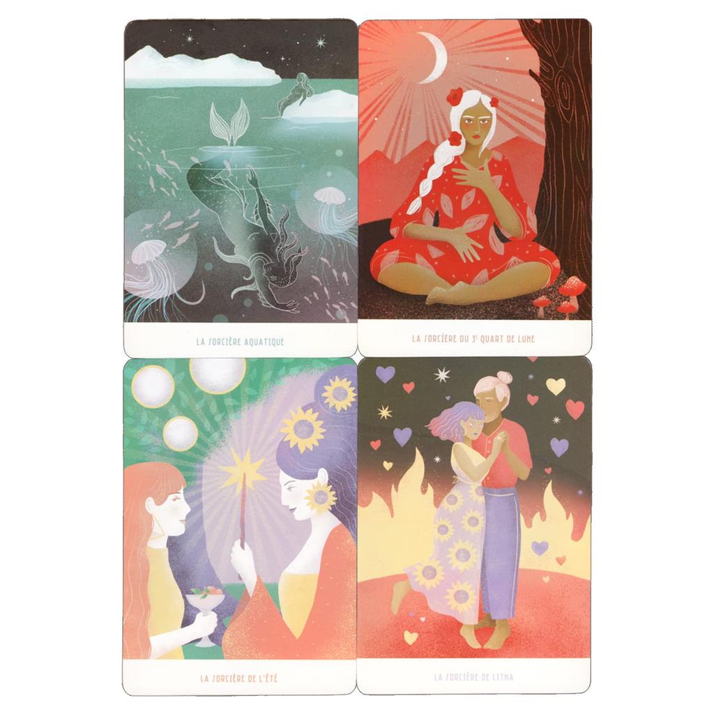 [Authentic] Witch's Oracle [Oracle Card Meanings in Japanese] Tarot Card Fortune Telling