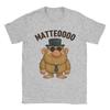 Matteo Mateo Cotton T Shirt Men Summer Italian Brainrot Meme Matteooo T Shirts O-Neck Fashion Tee Shirt Oversized Hot Sale Tops