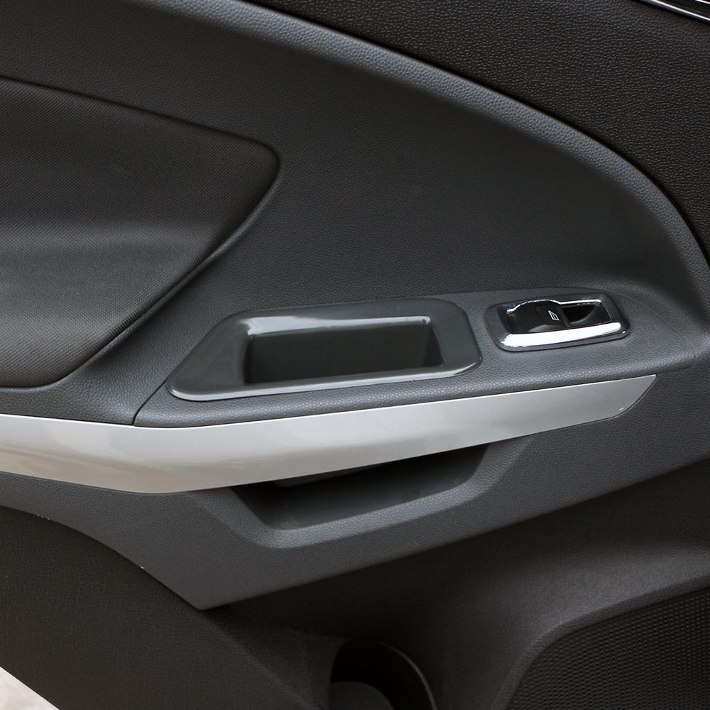Für Ford Ecosport 2018 - 2024 2 Stück ABS Auto Vordertür Aufbewahrungsbox Etui Rückseite Behälter Verstauen Organizer Innenzubehör