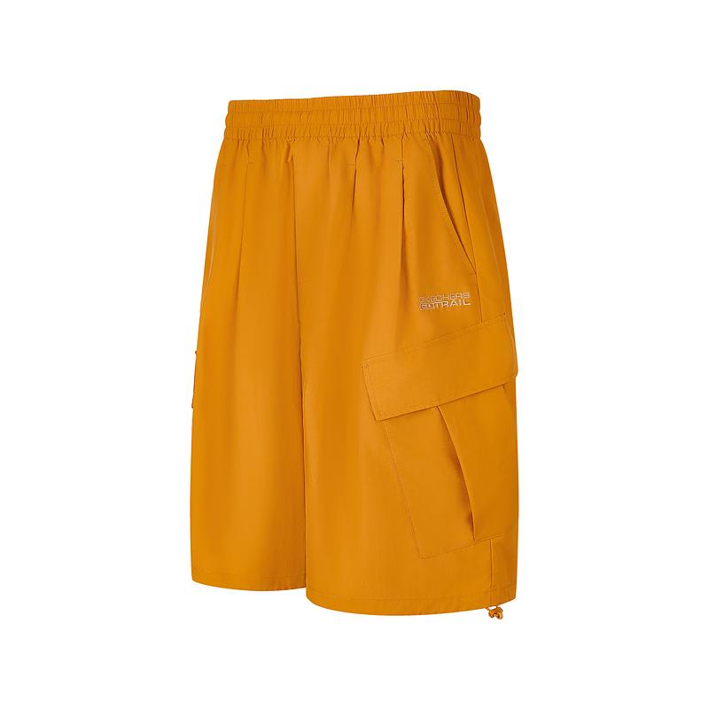Skechers Outdoor Water-Resistant Breathable Loose Cargo Shorts Men shorts Amber P225M074-05D9 S
