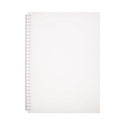 Muji Refill Notebook Main Body Polypropylene Cover Translucent A4 30 Holes NAB26A0S