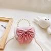 Adorable Fashionable Kids Tote Bag Cute Bowknot Design Mini Crossbody For Everyday Use