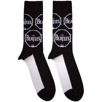 The Beatles Unisex Adult Drum Logo Socks