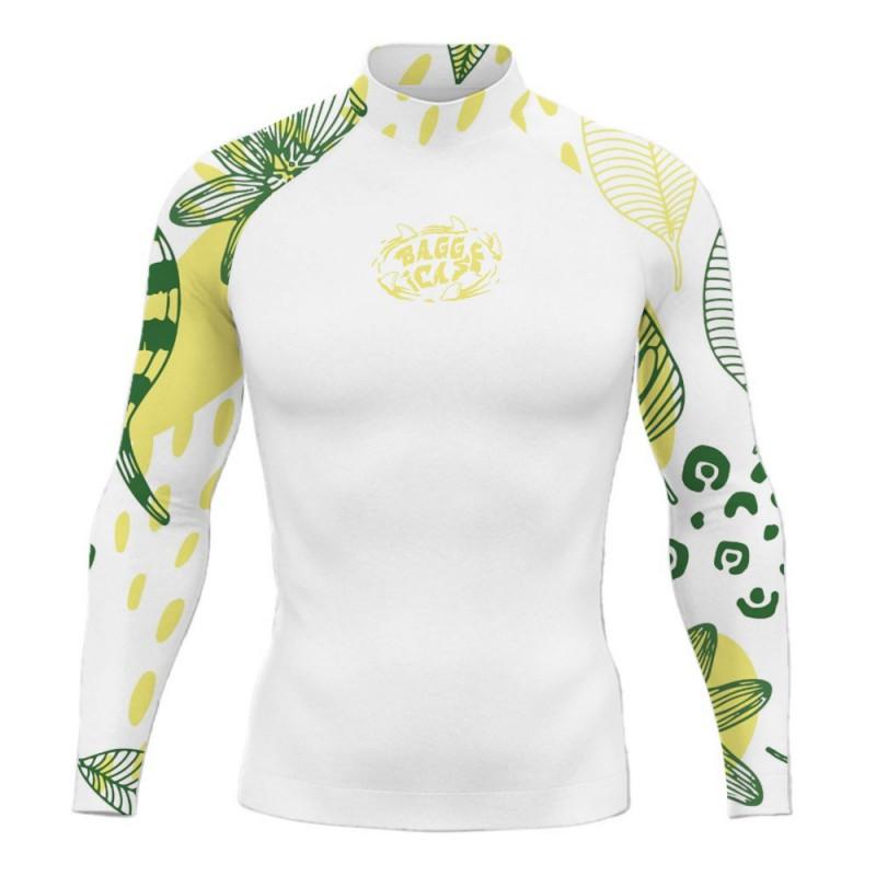 UV Protection Long Sleeve Rash Guard Surfing Diving Swimming Men Women Adult Summer Sportswear