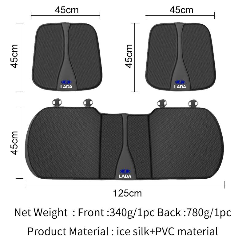 Car Seat Cushion 3D Air Mesh Non-Slip Seat Protector Car Universal Breathable Cushion For Lada Vesta Niva Samara Kalina Largus P