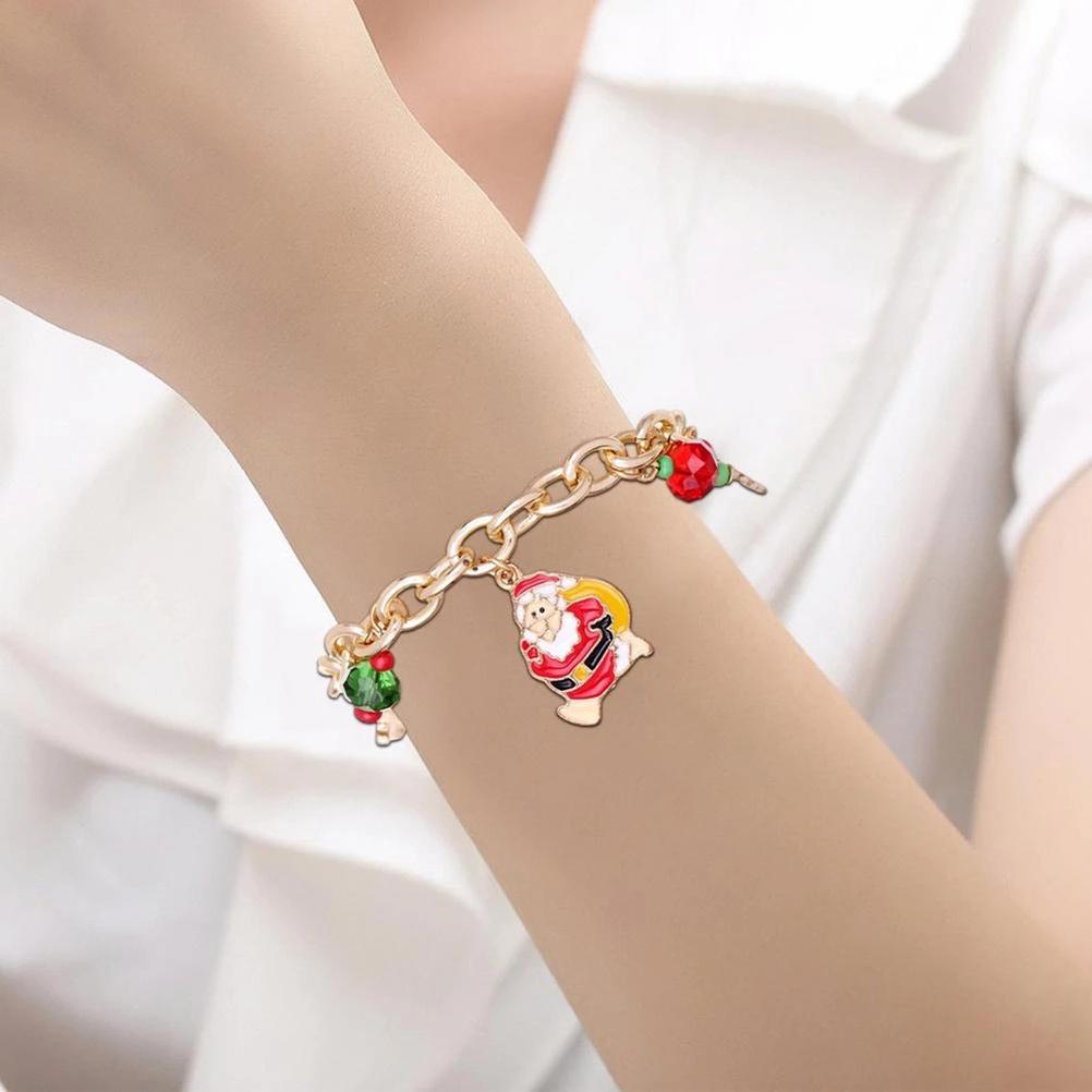 96 Stück Gemischte Weihnachtsanhänger Weihnachts-DIY-Schmuckanhänger für Schmuck Armband Halskette