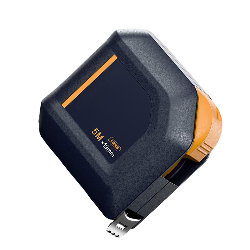 2/3/5m Tape Measure Auto Lock Thickened Measuring Tape with Buckle & Back Clip High Precision Metric Ruler for Industry