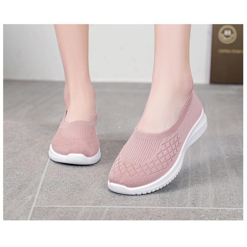 Soft Sole Comfortable Elderly Casual Sneakers  Plus Size Women's Shoes