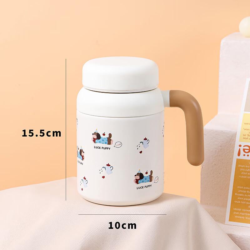 

Shangqi 700ML Stainless Steel Insulated Coffee Tumbler with Straw and Handle