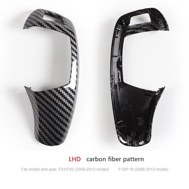 Para BMW Modelo Antigo F10 F18 F01 F02 Peças de Reposição Interior Cobertura do Pomo da Alavanca de Câmbio Guarnição Painel da Alavanca de Câmbio 2008-2013