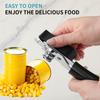 Manual Can Opener Stainless Steel Bottle Openers Professional Ergonomic Jars Tin Opener for Cans Kitchen Tools Accessories