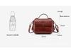 Women's Stylish Genuine Leather Crocodile Pattern Cowhide Shoulder & Crossbody Bag - 2025 Fashionable Versatile Handbag