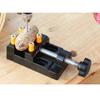 Aluminum Mini Table Vise Jaw Carving Bench Clamp Drill Press Vice Micro Clip Adjustable Flat Pliers DIY Jewelry Tools