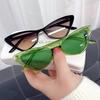 Hip-Hop Small Cat Eye Sunglasses Women Eyeglasses Eyewear with Retro Style Sunglasses