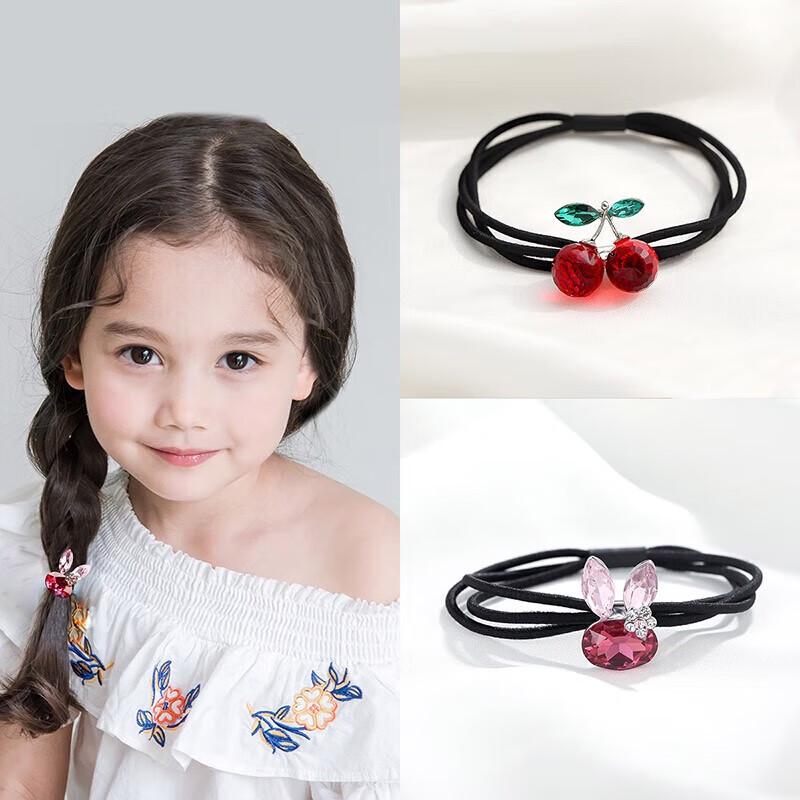 CHIMERA Kids Red Hair Ties 2-Pack 2-Pack