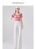 Extra Long High Waist White Wide Leg Jeans for Tall Women - Slim Fit, Spring/Autumn 2025