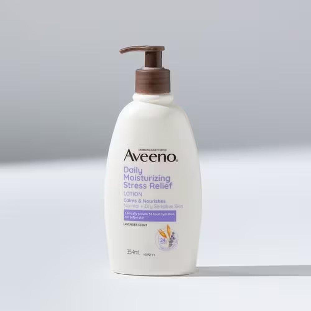 Aveeno Stress Relief Lotion 354mL [Lavendel, Hohe Feuchtigkeit]