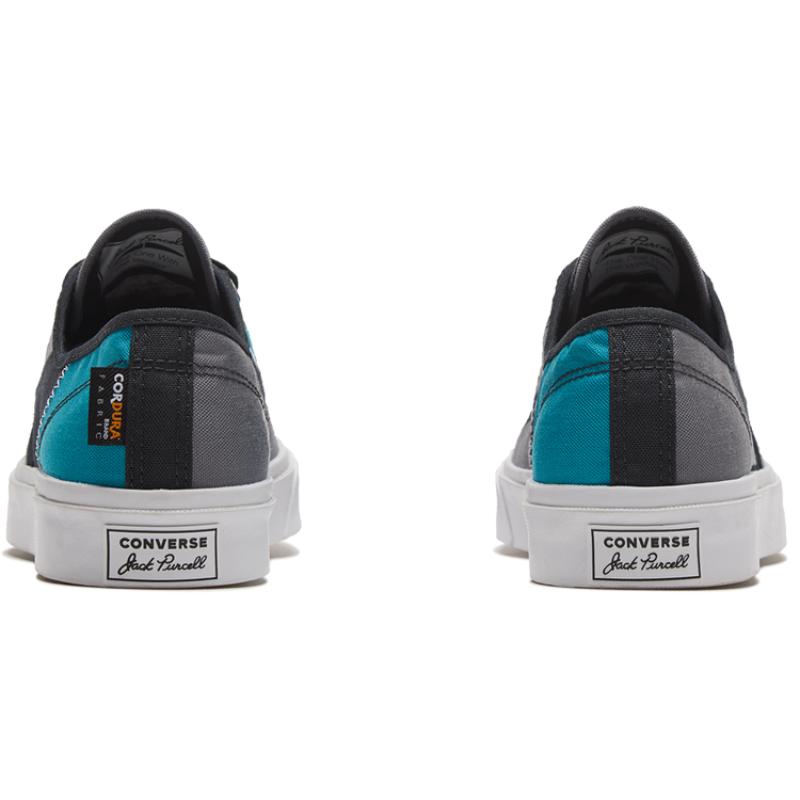 Converse Jack Purcell Round-toe Lace-up Low-Top Canvas Unisex Black