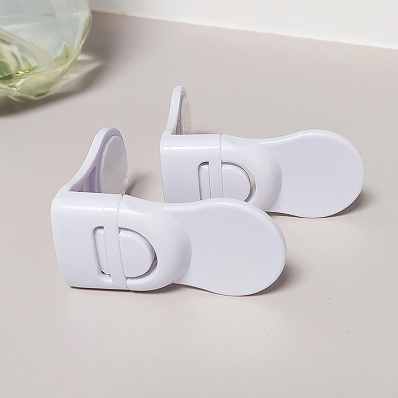 1Pc Children Safety Drawer Lock Kids Anti-Pinching Hand Cabinet Drawer Locks Home Security Protection Plastic Locker Buckle