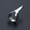 5pcs Finger Ring Metal Nails For Fingers Easy Braiding Hair Tool Finger Claws