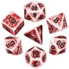 7pcs Dice Set D&D Spider Web Polyhedral DND Dice for DND TRPG Games