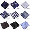 1pcs High Grade  New Style Hot Sale Handkerchief Black Suit Accessories Solid Men Abraham