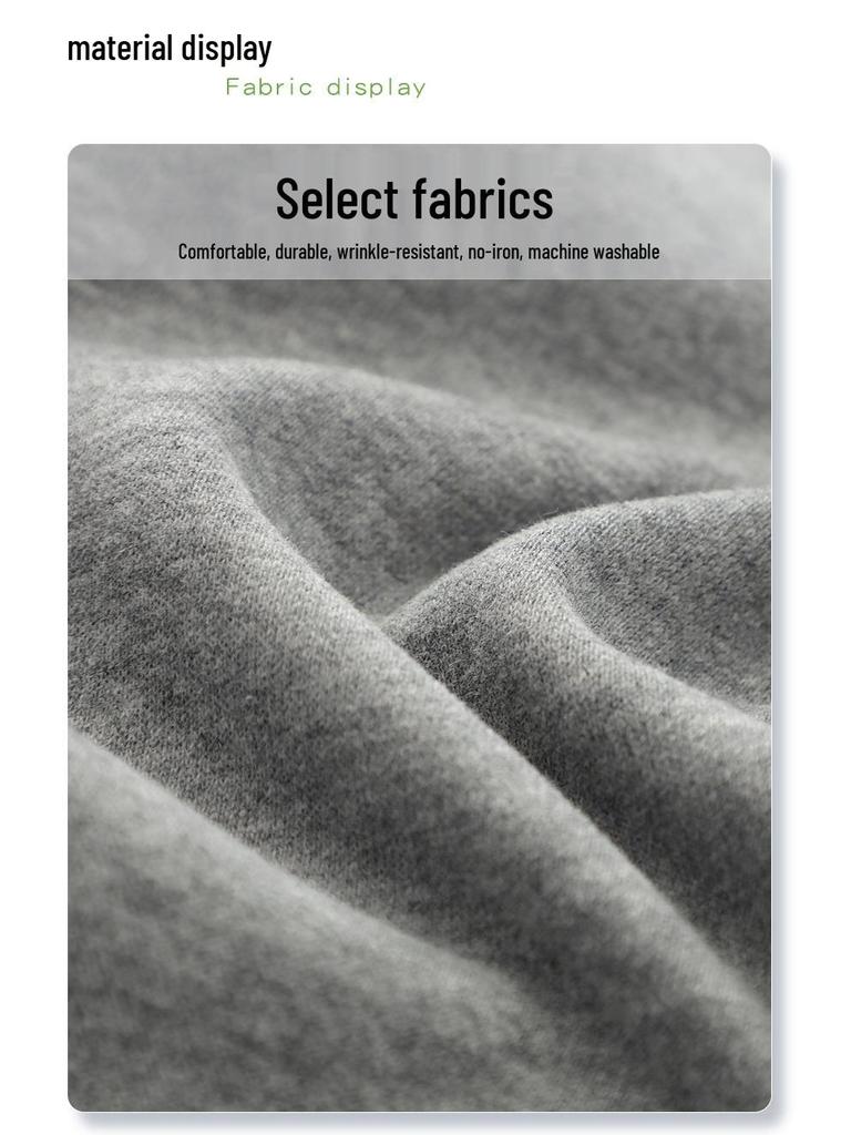 Women's Gray Scimitar High-Waisted Wide-Leg Sweatpants, 2025 Spring/Autumn Collection - Slimming, Loose, Straight-Leg Casual Sports.