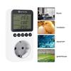 Ketotek Digital Thermostat Day/Night Temperature Controller Socket 230V16A Thermostat Outlet Heating Cooling EU/UK/US/AU/FR Plug