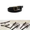 Buckle Square Unique Womens Belt For Fashionable Looks Simple And Design Versatile