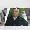 Tim Bradford The Rookie Coperte Velluto Autunno/Inverno Coperta Leggera Multifunzione per Letto Esterno Trapunta Sottile in Peluche