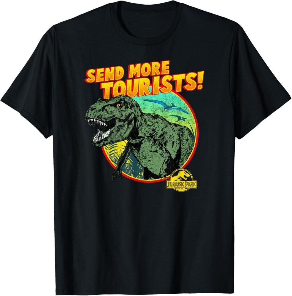 Jurassic Park T-Rex Send More Tourists T-Shirt