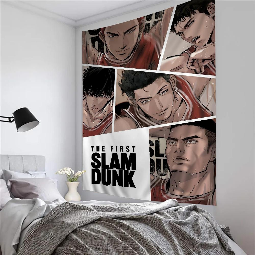 Slam Dunk ANIME Anime Tapestry Hanging Tarot Hippie Wall Rugs Dorm Home Decor
