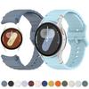 No Gaps Silicone Strap for Samsung Galaxy Watch 4 5 6 7 FE 44mm 40mm/6 Classic 47mm 43mm Bracelet Galaxy Watch 5 Pro 45mm Band