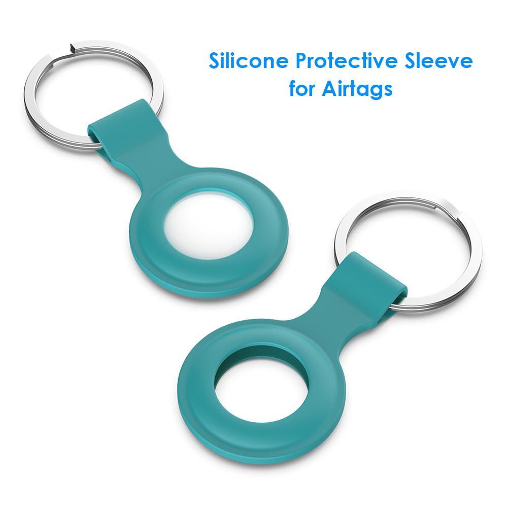 Silicone Locator Tracker Protective Case for Airtags Anti-Lost Device Anti-sweat Case Scratch-resistant Protector