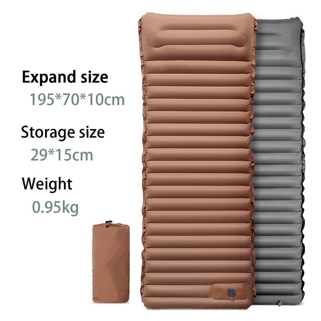 Outdoor Camping Automatická přenosná nafukovací postel Plážová podložka Pikniková podložka skládací TPU vzduchová podložka