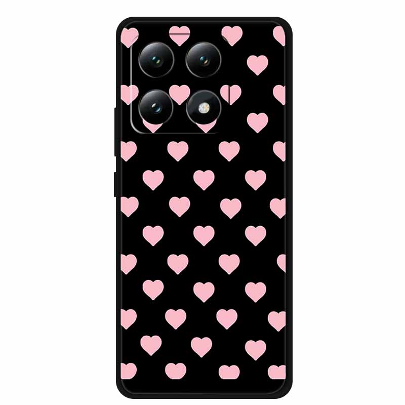 3D Flowers Case For Xiaomi 17 pro max Coque Relief Embossed Blossoms Funda Silicone Soft Back Phone Cover For Xiaomi17 TPU Para
