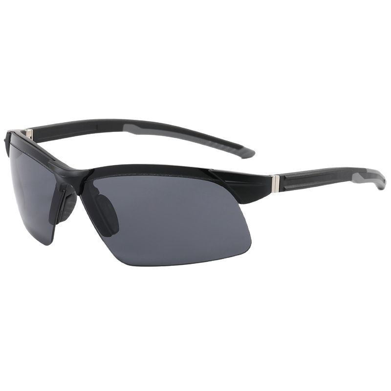 Cross Border New Sports Sunglasses Men Outdoor Hiking Cycling Glasses Frame Driver's Driving Wholesale