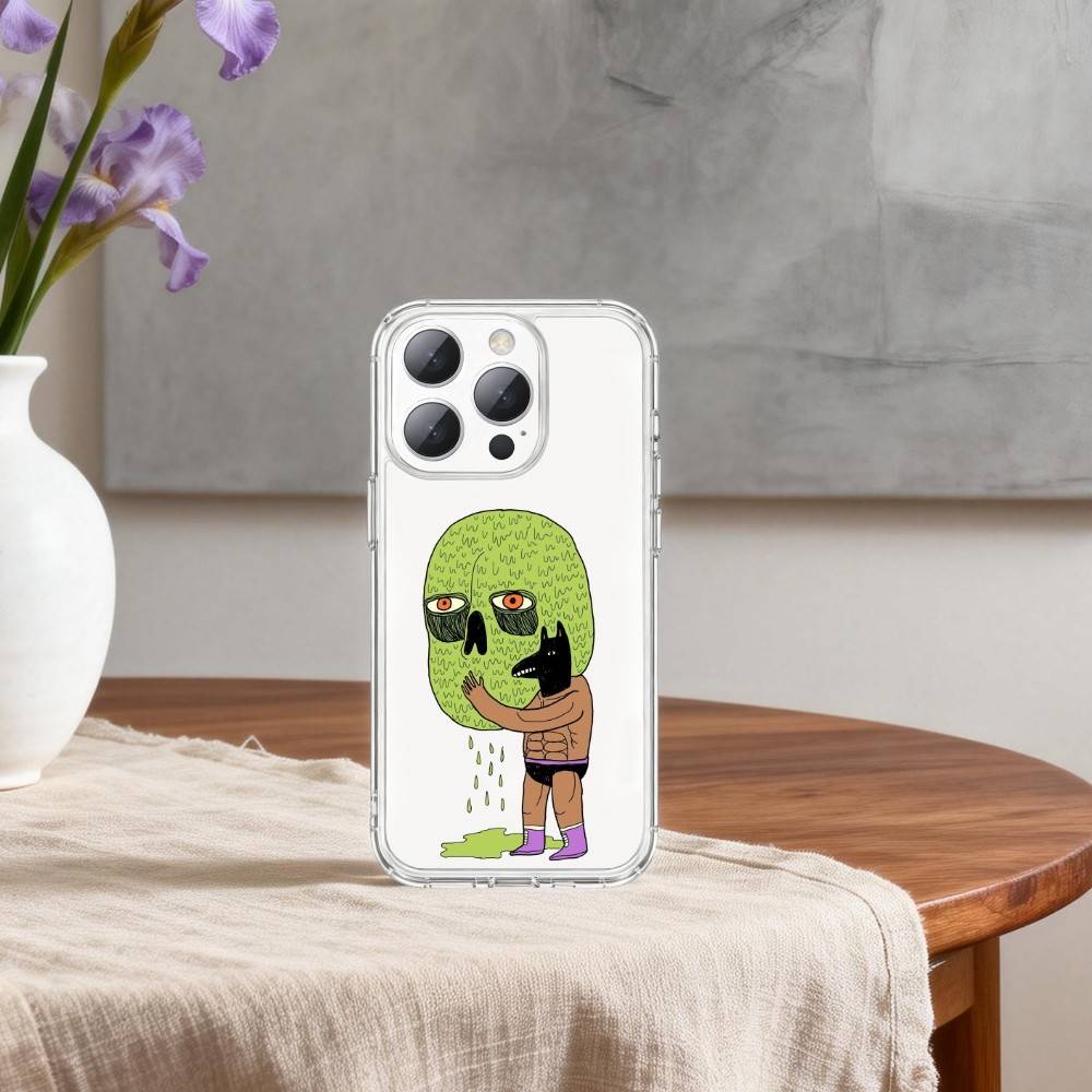 Art P-Polly-Y Nor Phone Case For iPhone17p 16 15 14 13 12 11 Mini Pro Max Plus Transparent Cover