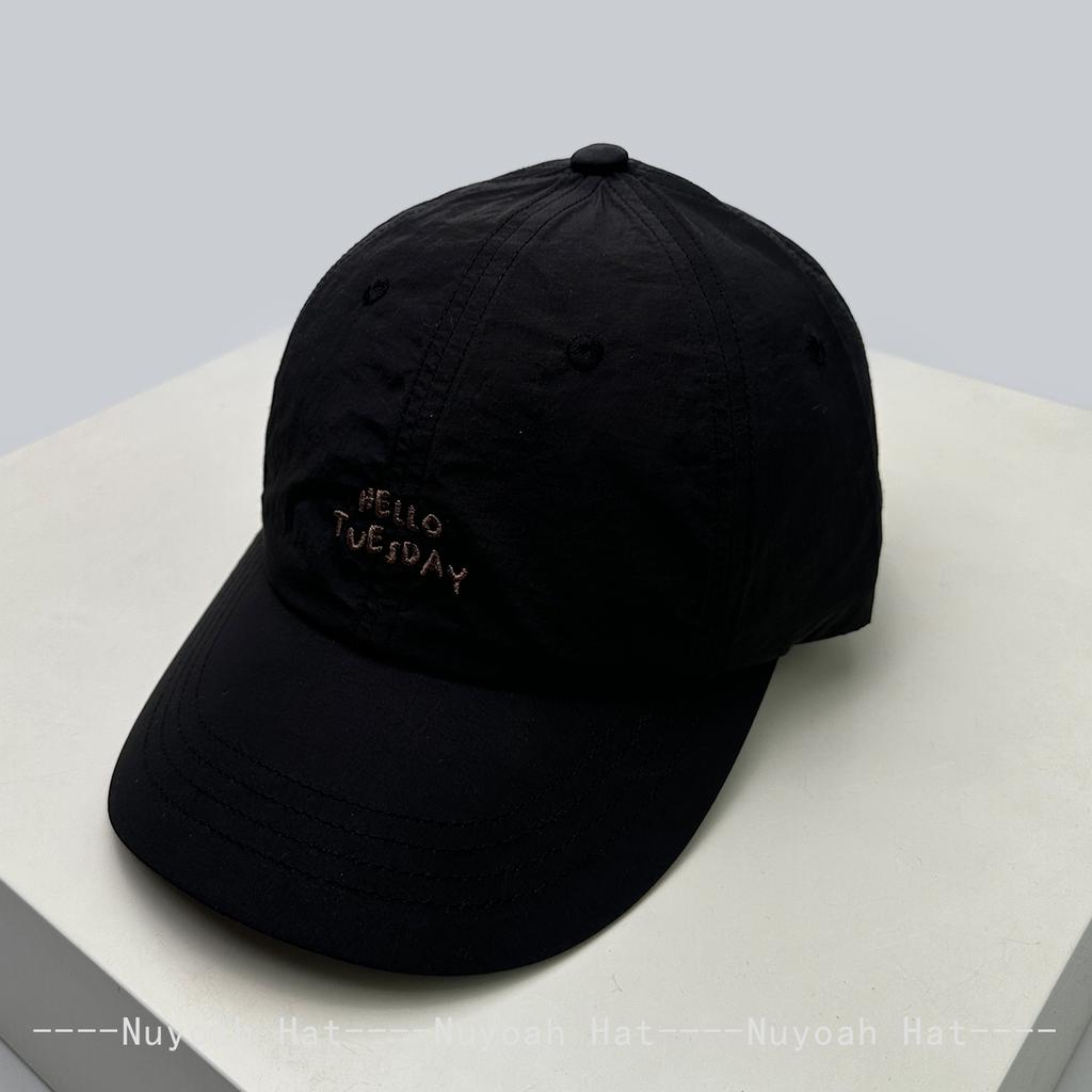 Baseball Letteringing Alphabet Stitched Simple Quick-Dry Women  Men Her Him For Fresh Caps Peaked Hats Sunshade Travel Breathable Versatile Trendy